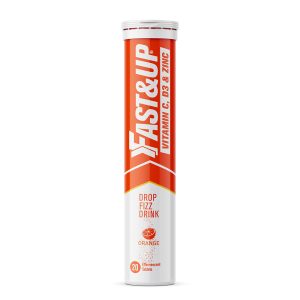 FAST&UP VITAMIN C, D3 & ZINC, 20 Αναβράζοντα Δισκία