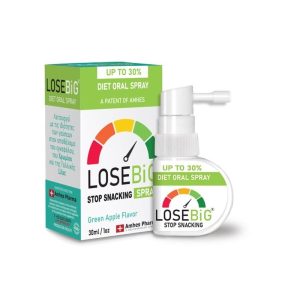 Losebig Diet Oral Spray Stop Snacking Green Apple, 30ml