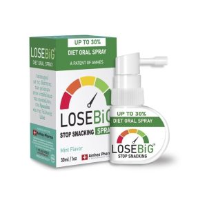 Amhes Pharma Losebig Diet Oral Spray Stop Snacking Mint, 30ml