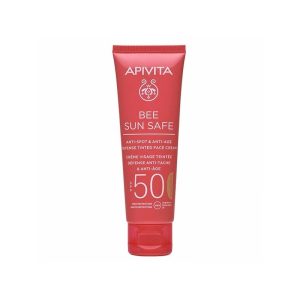 Apivita Bee Sun Safe Anti Spot Anti Age SPF50 Golden 50ml