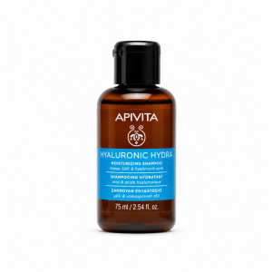 APIVITA MINI HYALURONIC HYDRA MOISTURIZING SHAMPOO 75ML
