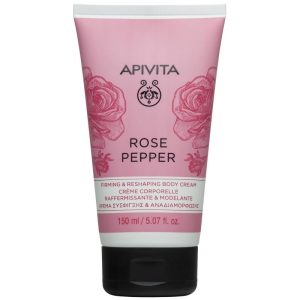 Apivita Rose & Pepper Firming & Reshaping Body Cream 150ml
