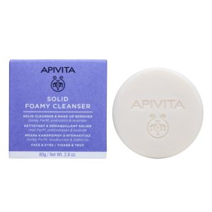 Apivita Solid Foamy Cleanser 80g