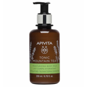 Apivita Tonic Mountain Tea Body Milk 200ml