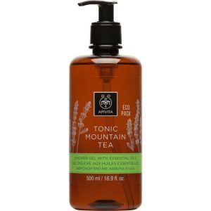 Apivita Tonic Mountain Tea Shower Gel 500ml