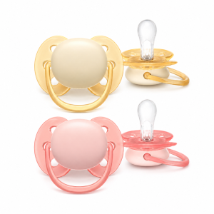Avent SCF091-38 Soother 0-6m Ultra Soft Girl Orthodontic