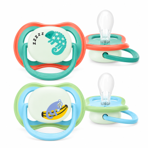 Avent SCF376-28 Soother 6-18m Ultra Air Nighttime Boy