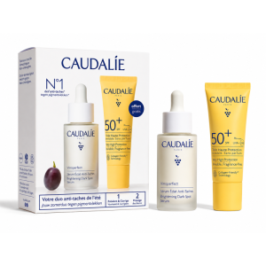 CAUDALIE VINOPERFECT BRIGHTENING DARK SPOT SERUM 30ML & SPF50+ SUNCARE SET 2026