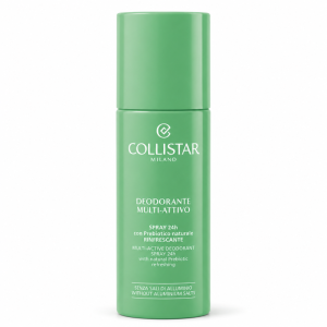 COLLISTAR BODY MULTI ACTIVE DEODORANT SPRAY 24H WITH NATURAL PREBIOTIC REFRESHING 100ML