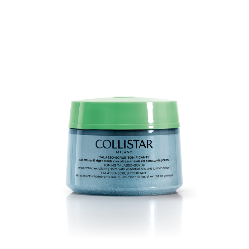 Collistar Body Toning Talasso Scrub Regenerating Exfoliating With Salts With Essential Oil & Juniper Extracts 700g