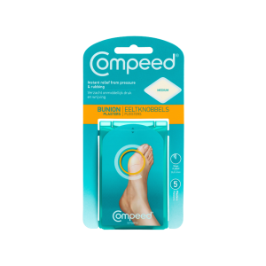 Compeed Bunion Cushion Plaster Med X5