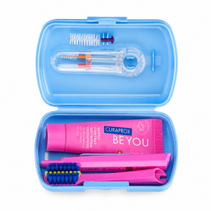 CURAPROX TRAVEL SET ORTHO BLUE