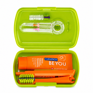 CURAPROX TRAVEL SET ORTHO GREE