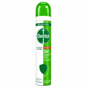 DETTOL SANITIZER SPRAY  2IN1 90ML