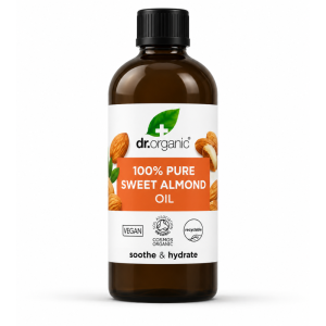 Dr. Organic 100% Pure Sweet Almond Oil 100ml