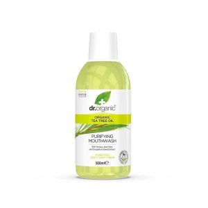 Dr. Organic Tea Tree Mouthwash 500ml