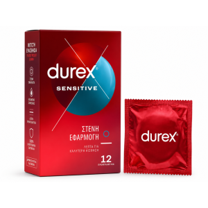 Durex Sensitive Slim Fit 12x12s