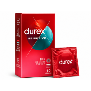 Durex Sensitive Wide Fit 12x12s