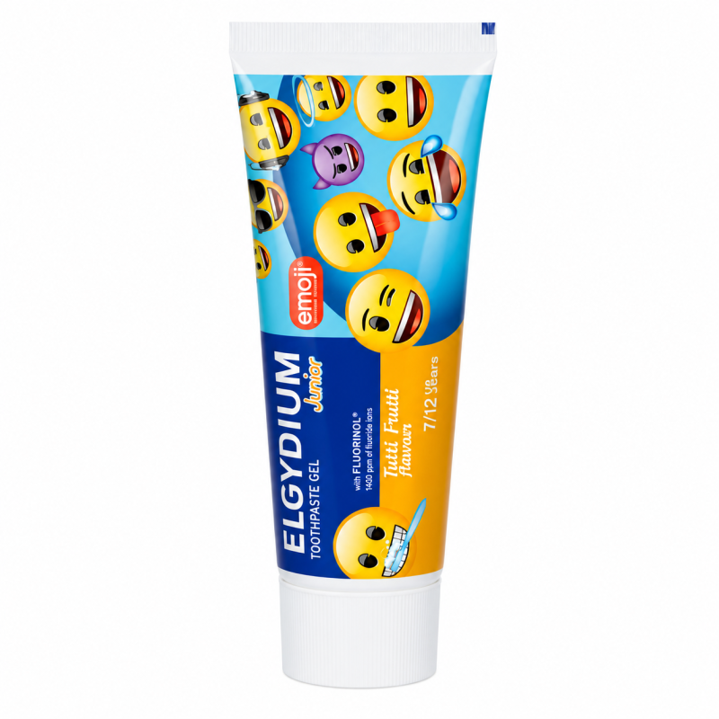 Elgydium Emoji Junior Tutti Frutti Toothpaste For Children Ages 7-12 Years 50ml
