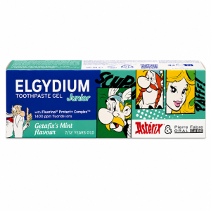 Elgydium Junior Asterix Getafix's Mint Flavour Toothpaste 50ml 7-12Y