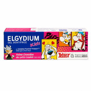 Elgydium Kids Asterix Red Berries Of The Little Gauls Flavour Toothpaste 50ml 1000ppm