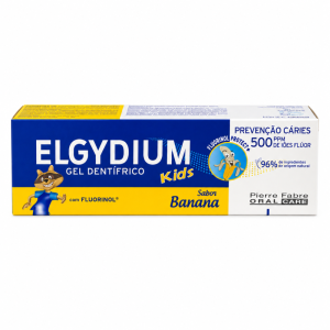 Elgydium Kids Toothpaste Gel With Banana Flavor 2-6Y, 50ml