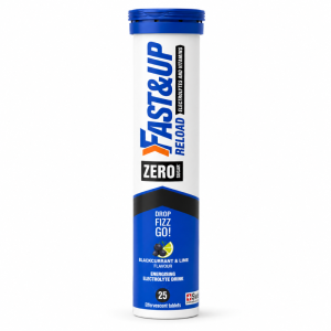 Fast & Up Reload Zero Sugar Electrolytes Blackcurrant & Lime 25 Eff. Tabs