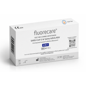 Fluorecare Covid, Flu&RSV self test 1pc