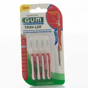 Gum Proxabrush Trav-Ler 0.8Mm Red