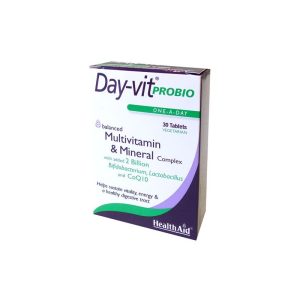 Health Aid Day Vit Probio 30 Tablets