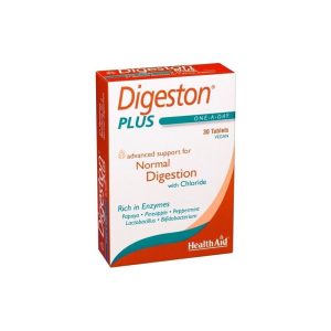 Health Aid Digeston Plus 30 Vegan Tablets