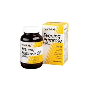Health Aid E.P.O 1300mg 30 Capsules