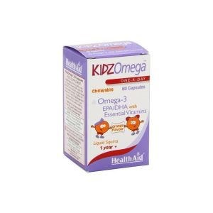 Health Aid Kidzomega Chewable 60 Capsules