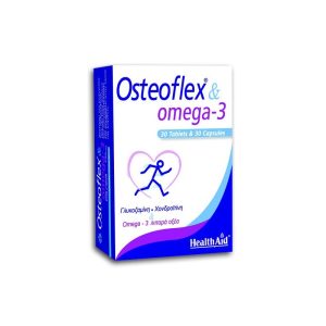 Health Aid Osteoflex & Omega 3 60 Capsules (30 + 30)