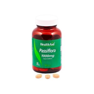 Health Aid Passiflora 1000mg 30 Tablets