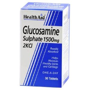 Health Aid Vegan Glucosamine Sulphate 1500mg, 30 Tablets