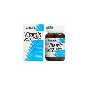 Health Aid Vitam. B12 1000mcg 50 Capsules