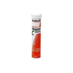 Health Aid Vitamin C 1000mg Orange 20 Eff