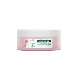 Klorane Body Moisturizing Gel Cream Peony For Sensitive Dry Skin 200ml Jar