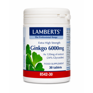 Lamberts Ginkgo 6000mg 30 Tablets