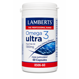 Lamberts Omega 3 Ultra Pure Fish 1300mg 60 Capsules
