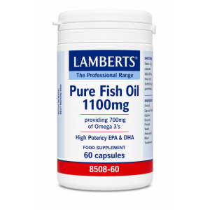 Lamberts Pure Fish Oil 1100mg 60 Capsules