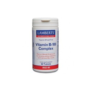 Lamberts Vitamin B-100 Complex 60 Tablets