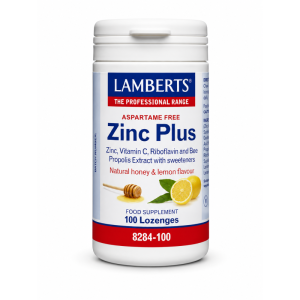 Lamberts Zinc Plus Lozenges 100 Tablets