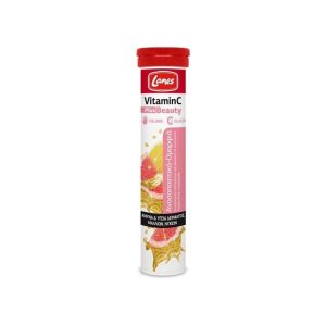 Lanes Vitamin C Plus Beauty Hyaluronic + Collagen 20 Tablets Efferv