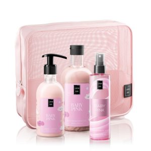 Lavish Care Body Care Set Baby Pink