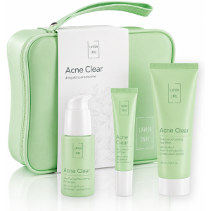 Lavish Care Skin Care Essentials Set-Acne Clear Pouch Triplet