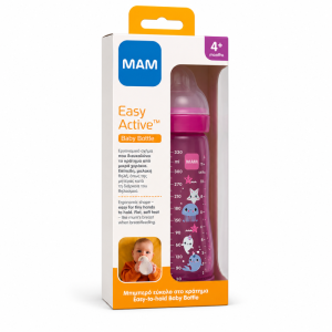 Mam Baby Pink Bottle 330ml 4M + 776278