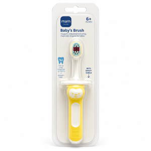 Mam Baby's Toothbrush Yellow 6m+ - 10017819