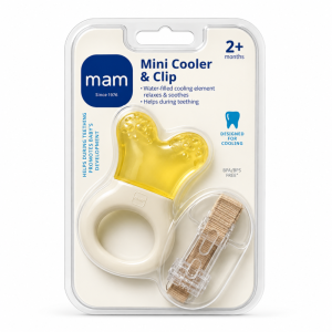Mam Mini Cooler & Clip Yellow Unisex 2m+ - 10017825